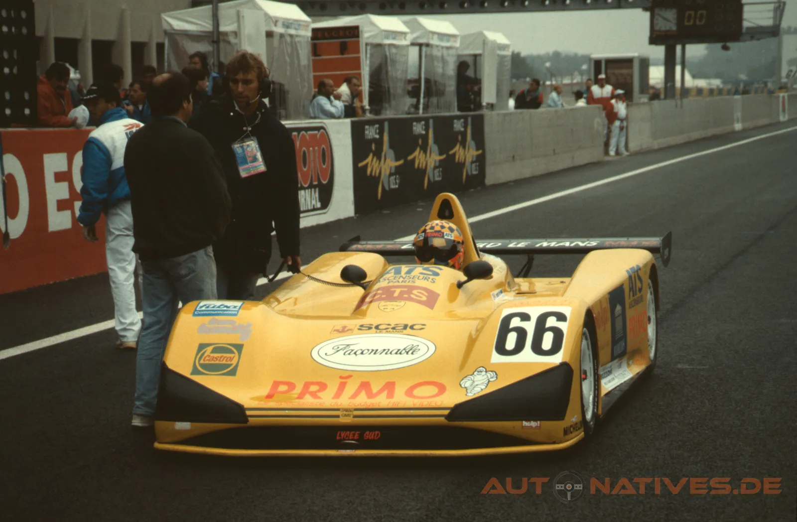 Orion LM am Vorstart in Le Mans
