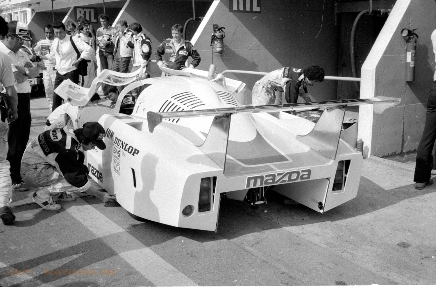 Mazda 717C in Le Mans