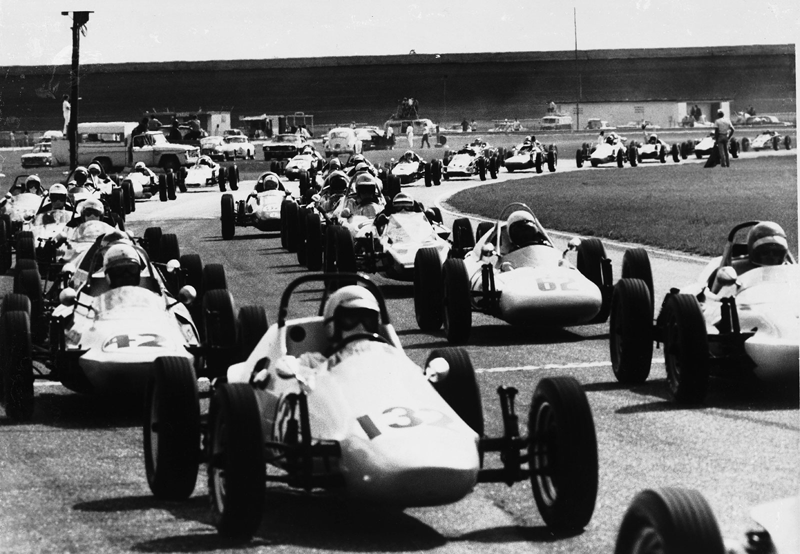 Start zu einem Formula Vee-Rennen in Daytona