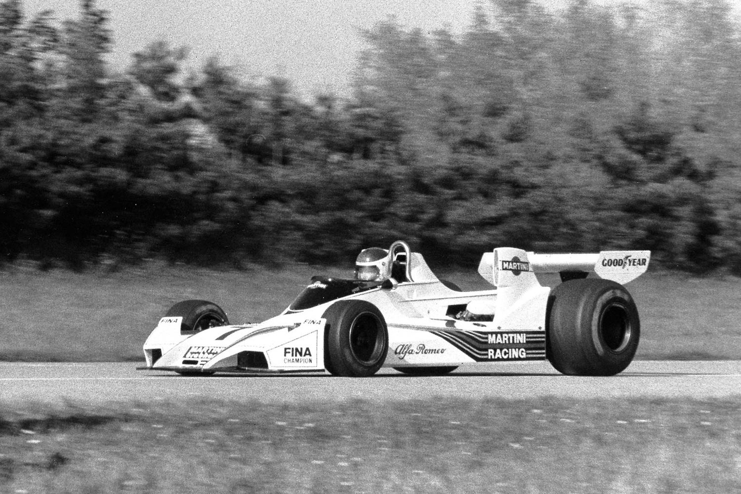 Brabham BT45 mit dem Zwölfzylinder von Alfa Romeo