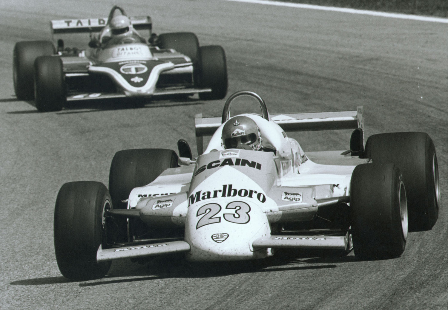 Bruno Giacomelli im von Autodelta eingesetzten Alfa Romeo 179 