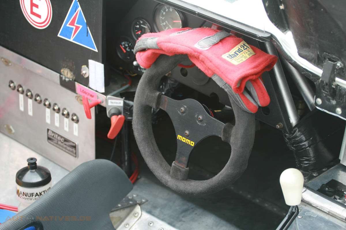 Lenkrad des AVS Shadow Mk1