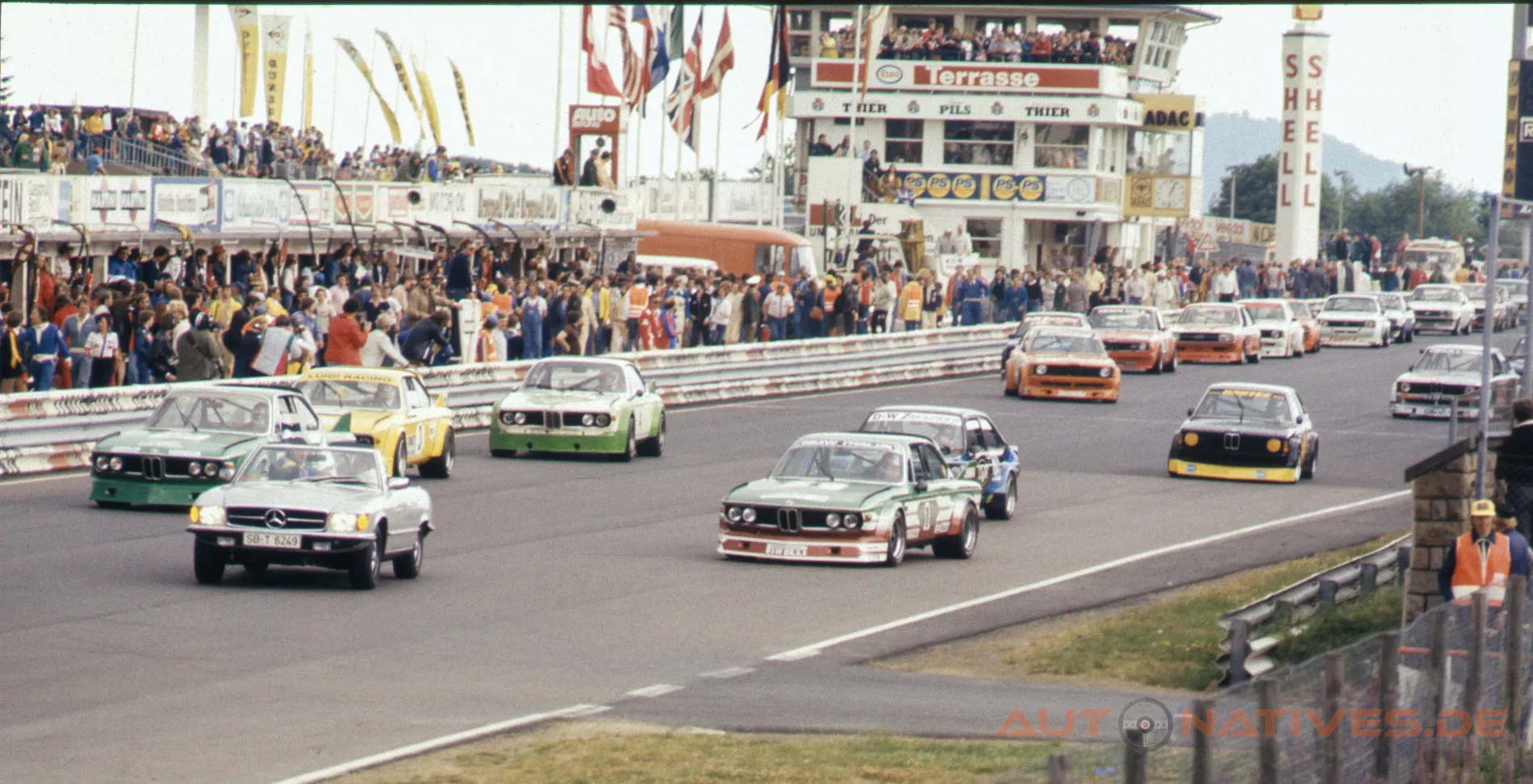 Start zum „Großen Preis der Tourenwagen“ 1978