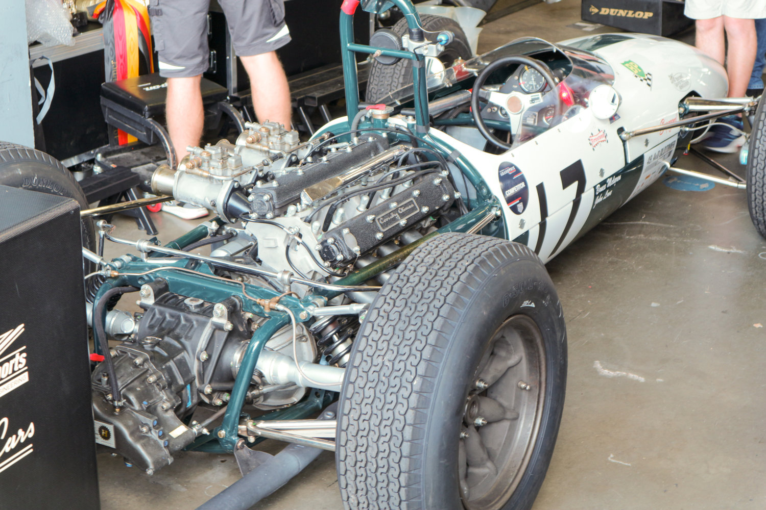 Coventry Climax in einem Rennwagen