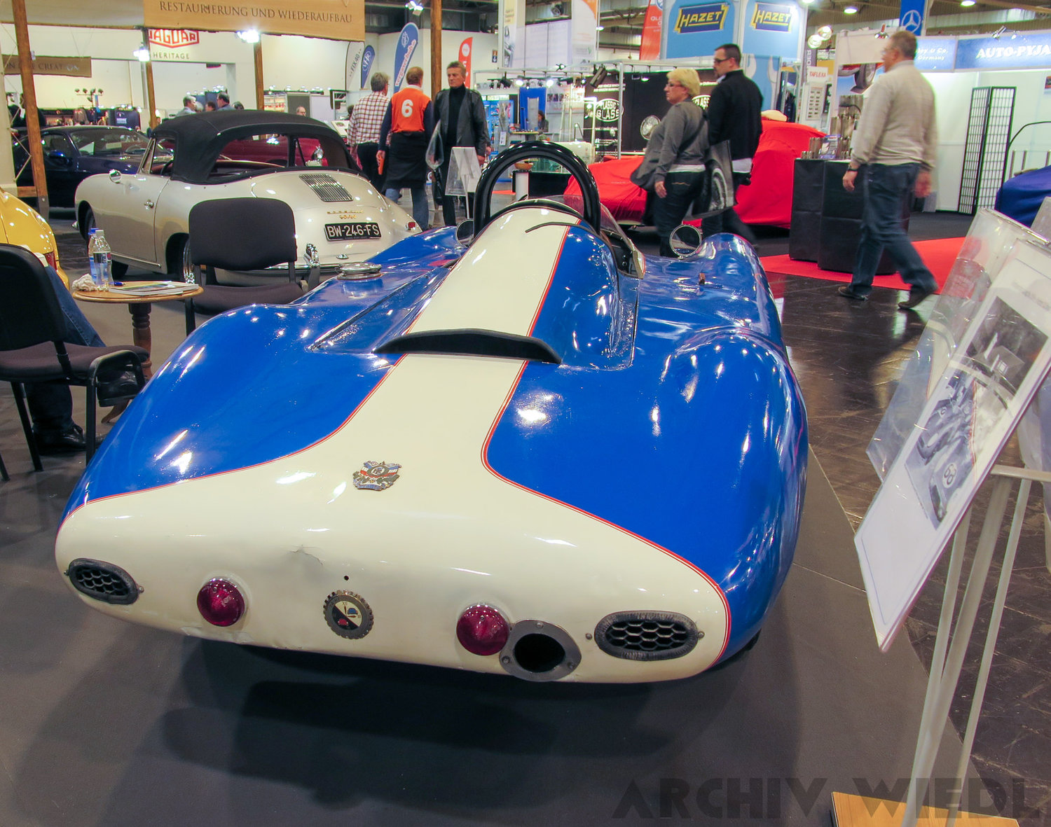 Heckansicht des DB HBR Renault 