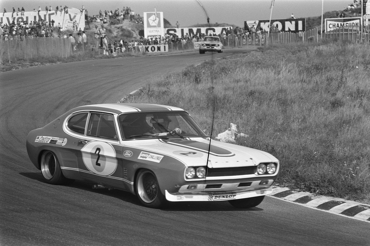 Ford Capri RS 2600 wie ihn 1972 Hans-Joachim Stuck in der DRM einsetzte.