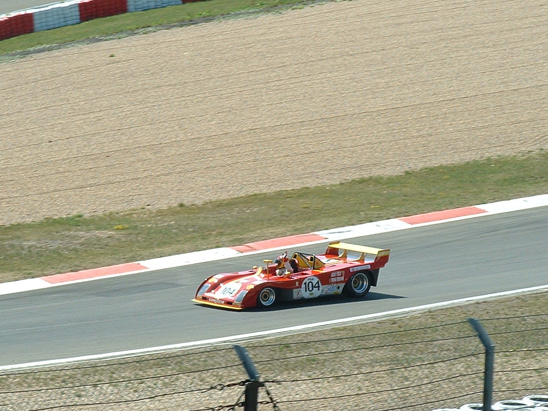 Seltener Gast im historischen Motorsport