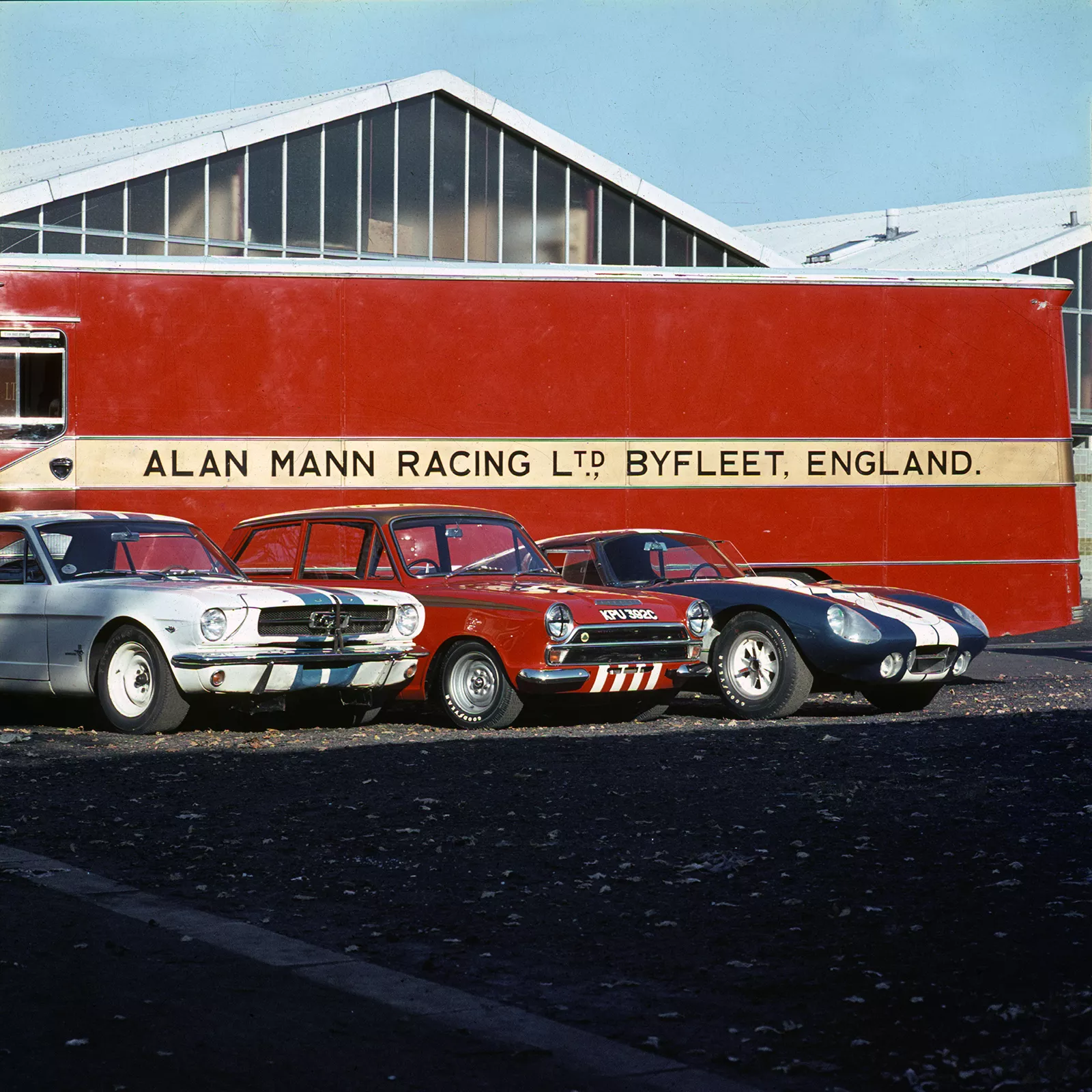 Erfolgsfahrzeuge von Alan Mann Racing