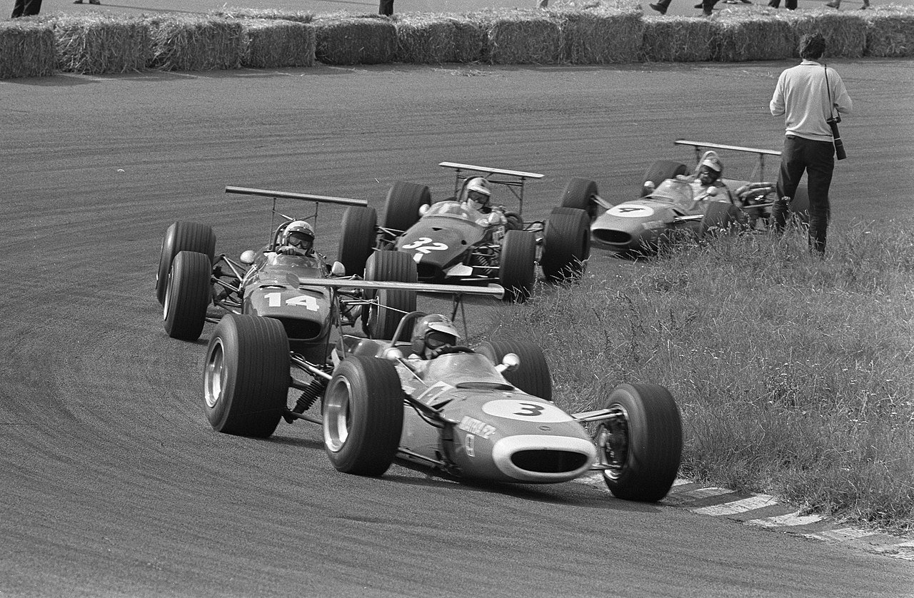 Piers Courage in Zandvoort bei einem Formel 2-Rennen