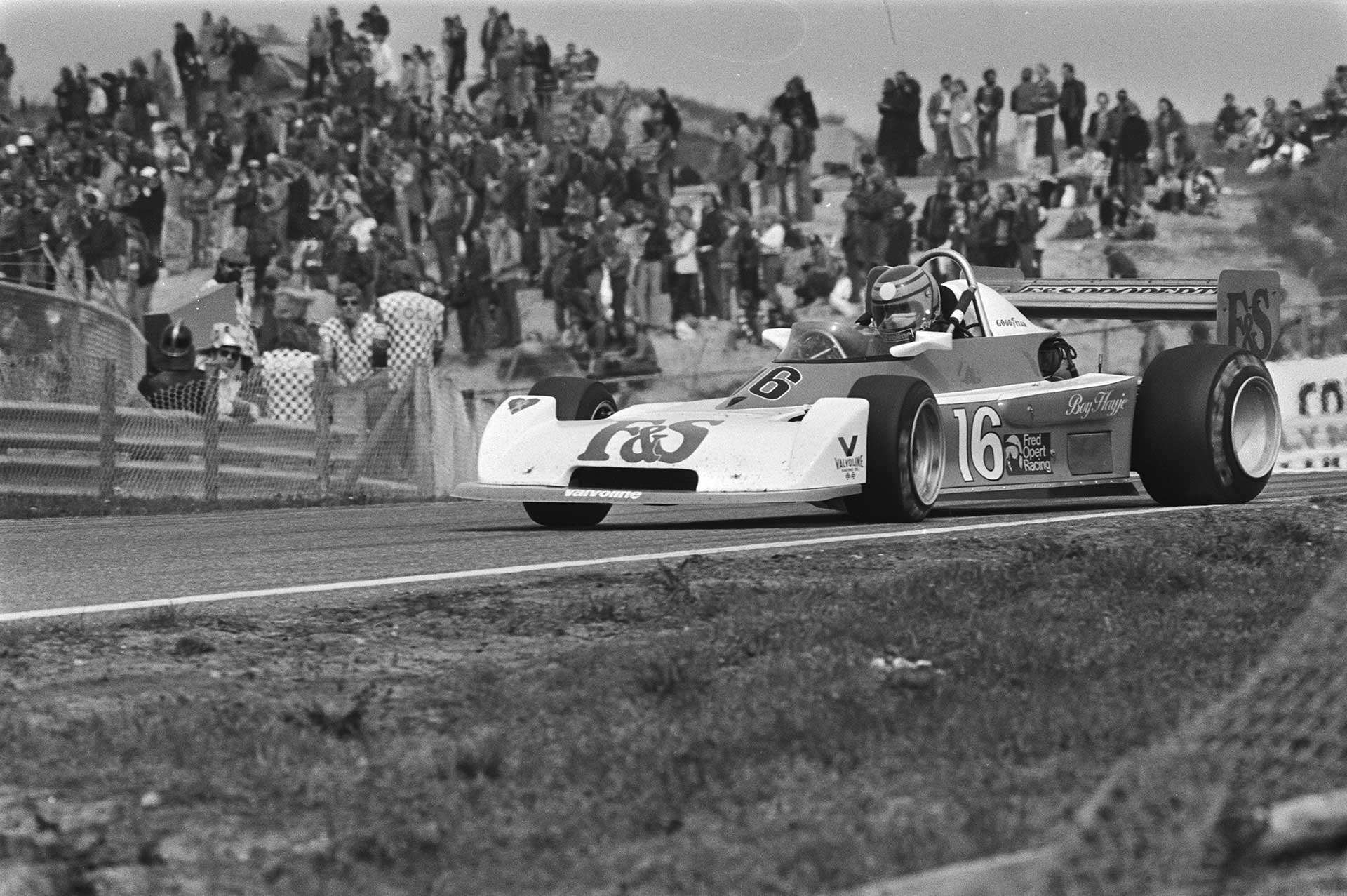 Bob Hayje in Zandvoort