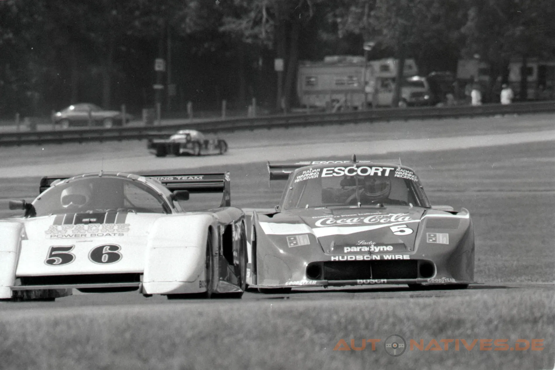 Szene aus einem IMSA-Rennen