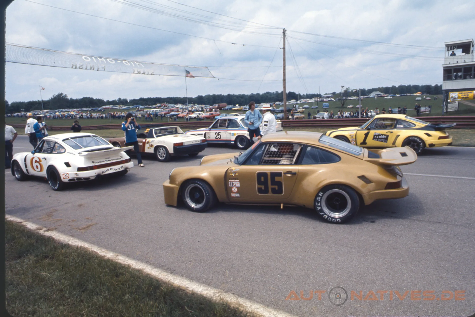 Vorstart zum IMSA-Rennen in Mid Ohio