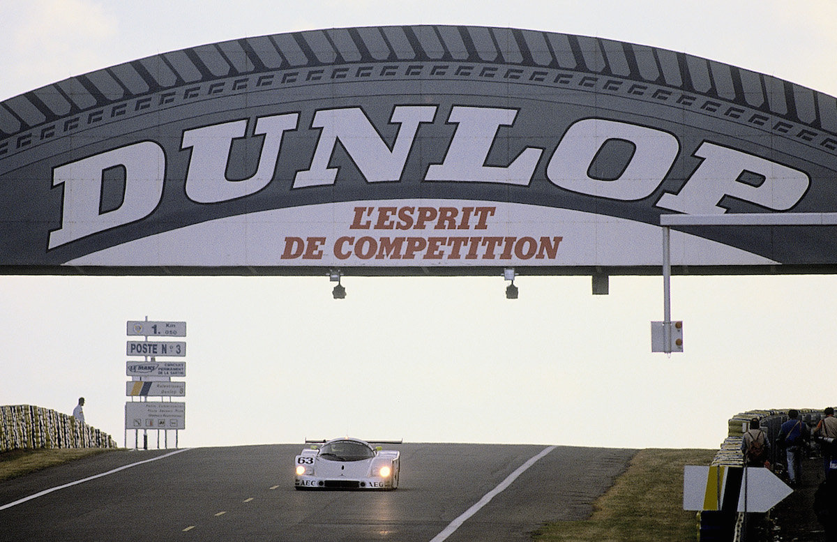 24 Stunden von Le Mans 1989 der Sauber-Mercedes C 9 