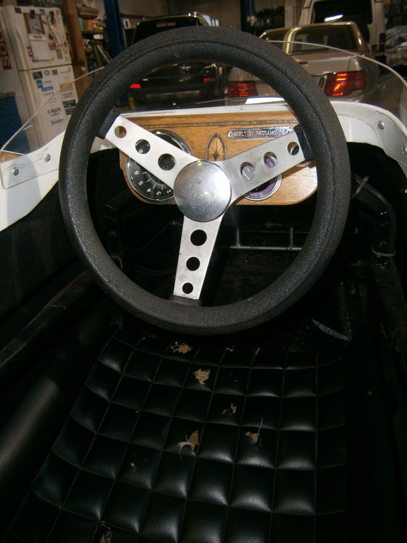 Lenkrad des Lola T 506