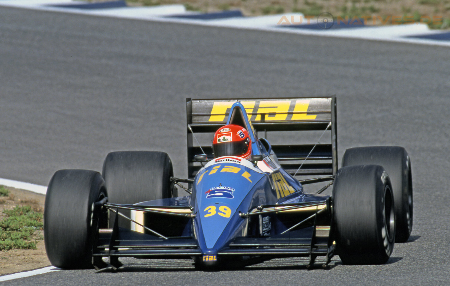 1989, Pierre-Henri Raphanel im Rial ARC2
