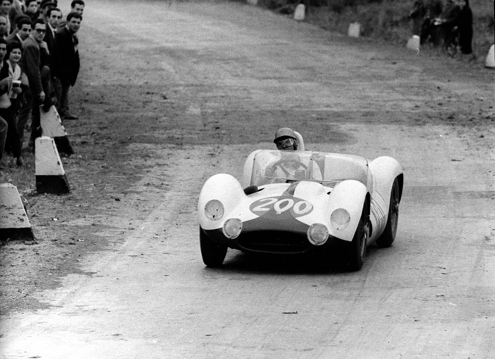 Der Maserati Tipo 60 bei der Targa Florio 1960
