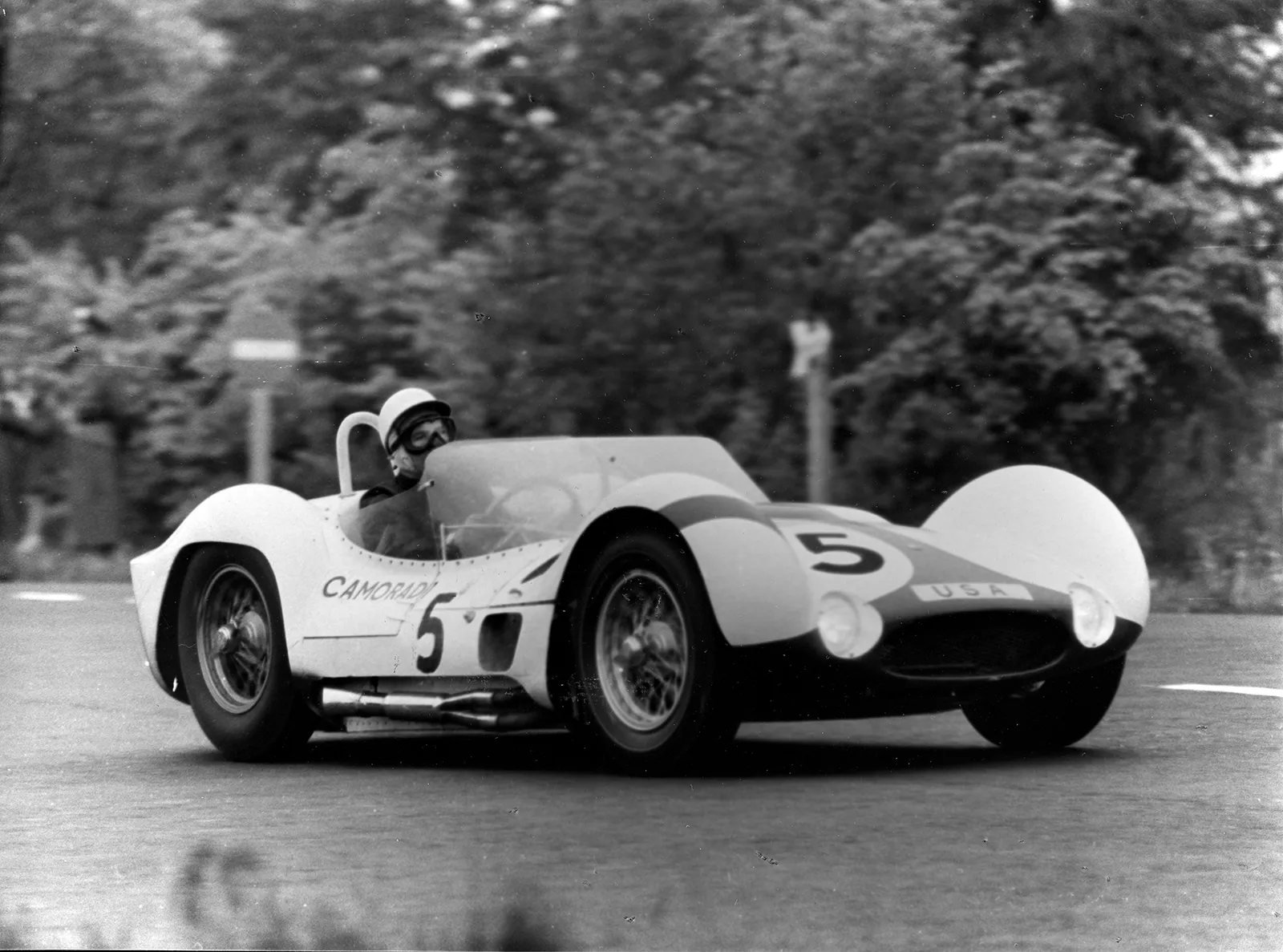 Stirling Moss im Maserati Tipo 61