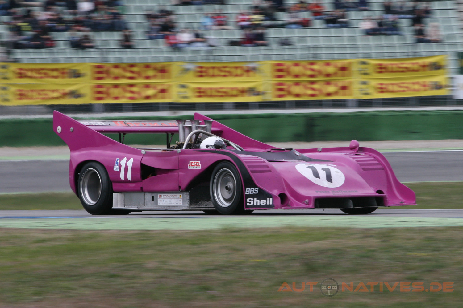 Wieder im McLaren M8F