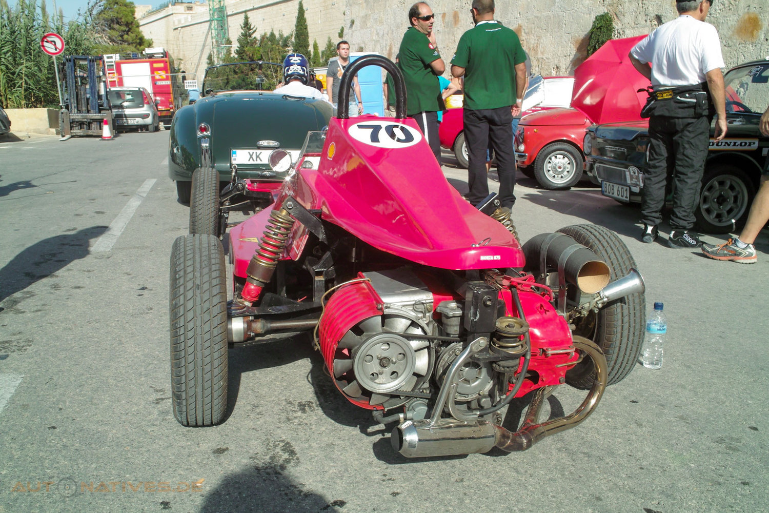 Der Motor in der Formula Monza 875 stammte aus dem Fiat 500 Giardiniera. 