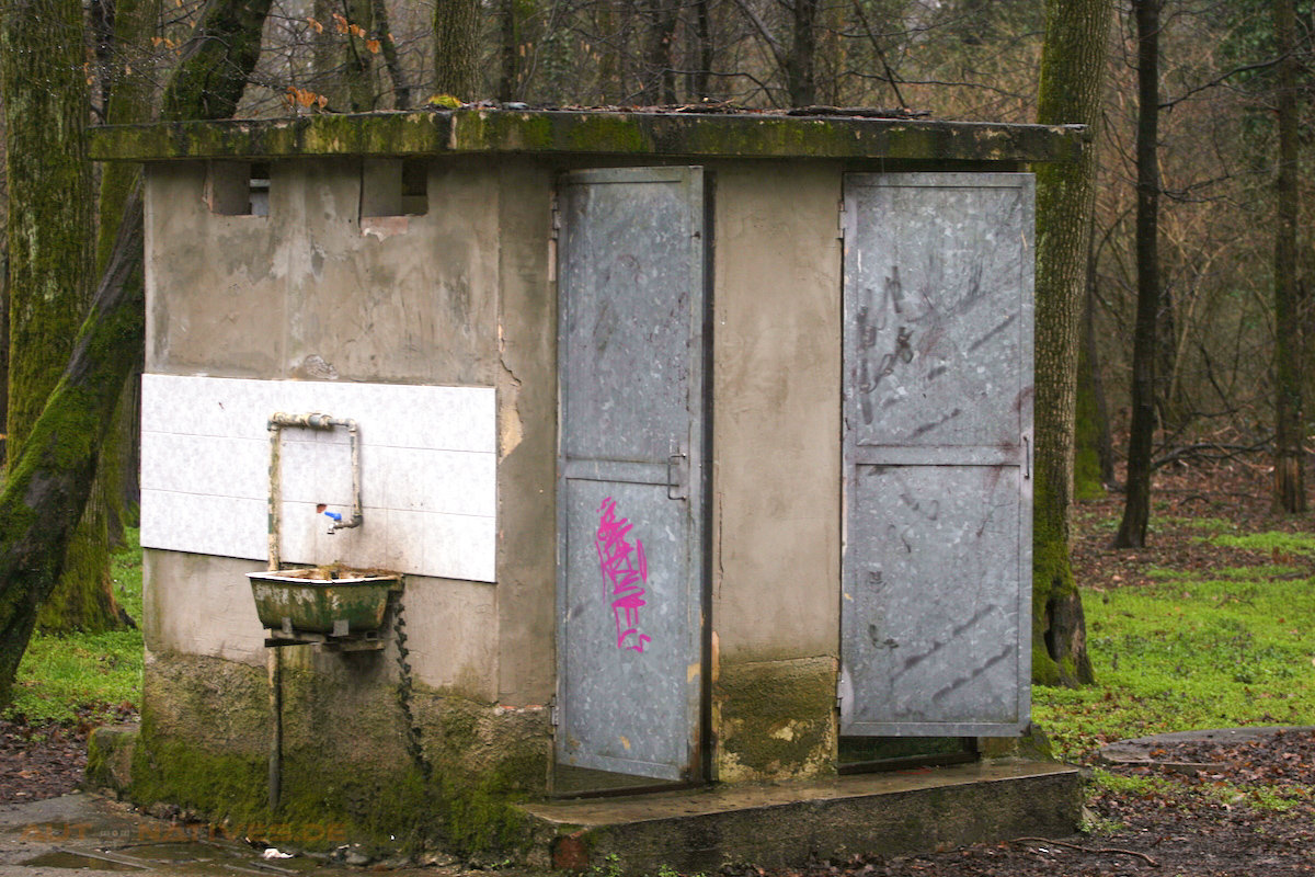 Klohaus im königlichen Park von Monza