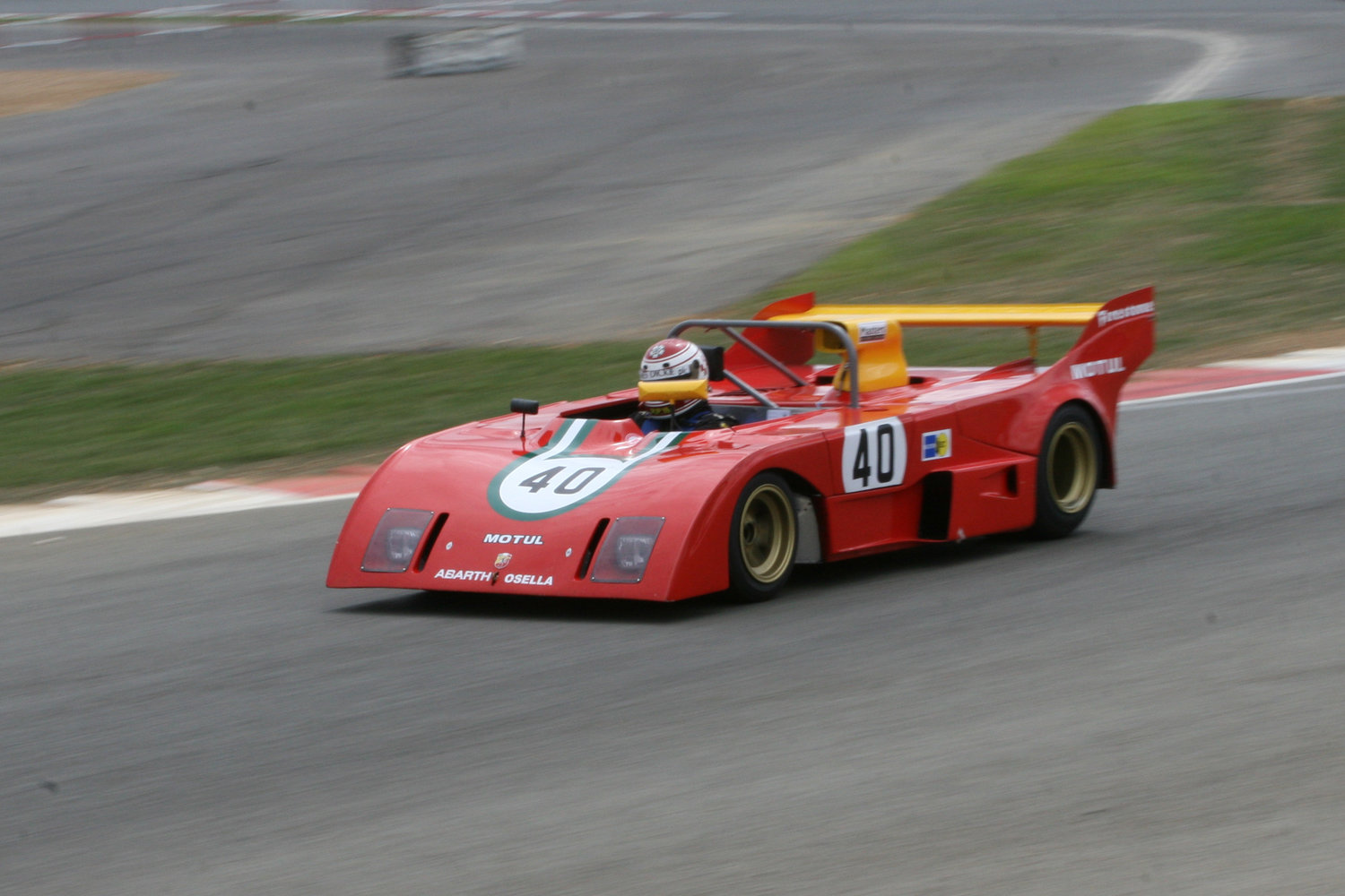 Osella PA1 bei einem Rennen in Silverstone.