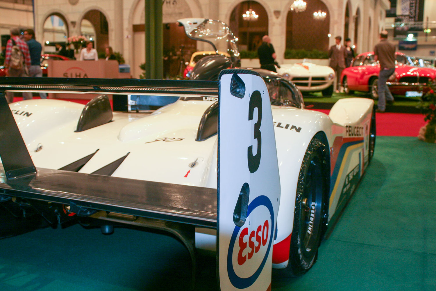 Heck des Peugeot 905