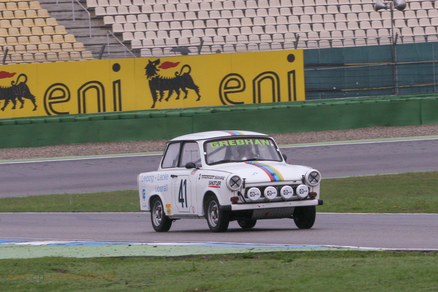 Trabant 800 RS auf der Rundstrecke
