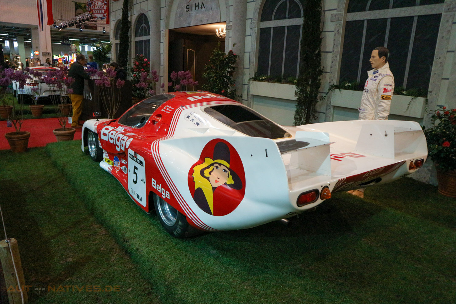 Heckflügel des Rondeau M378 Cosworth Chassis 001