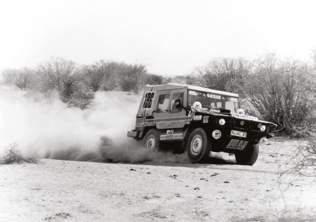 Der VW Iltis 1980 bei der Paris Dakar