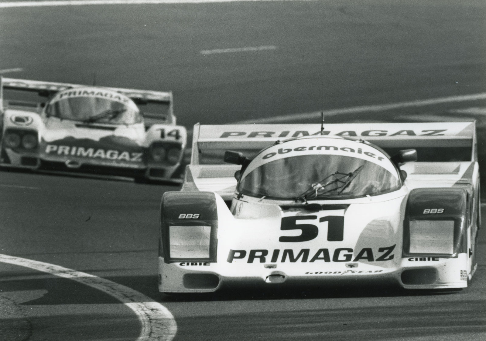 Private Porsche 962 in Le Mans