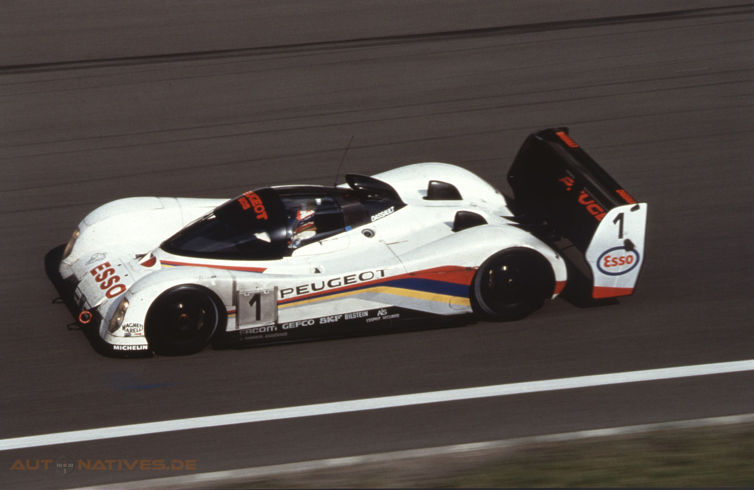 Peugeot 905 Evo 1 in Le Mans