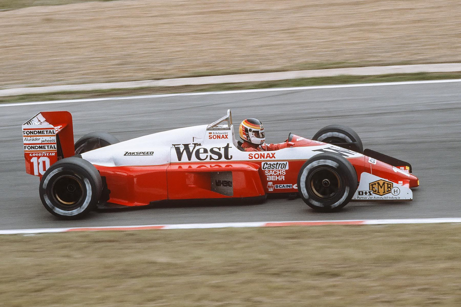 Bernd Schneider im Zakspeed 881