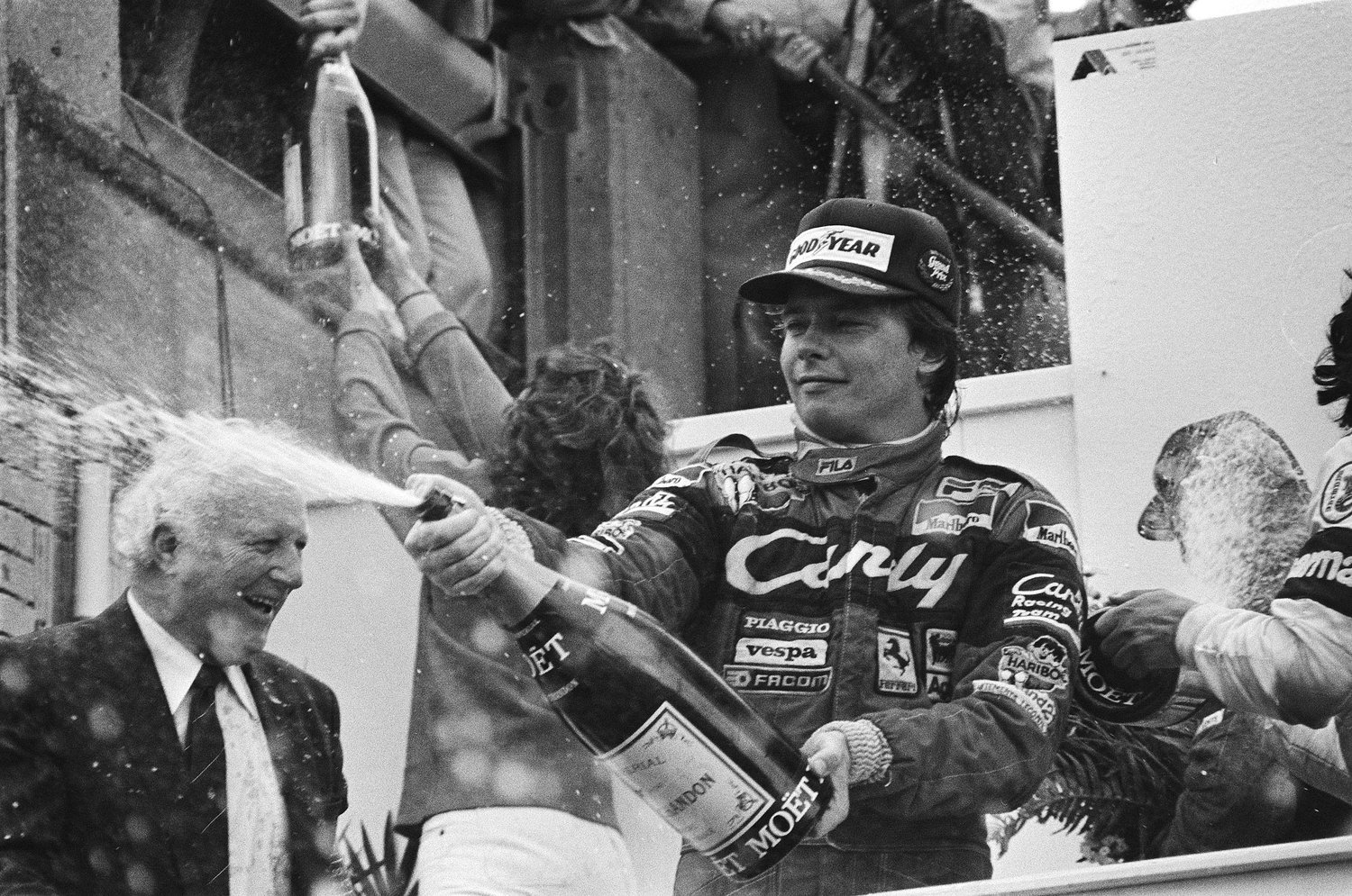 Titelbild zum Artikel: Motorsport vor 40 Jahren: Juli 1982 – Didier Pironi den Großen Preis der Niederlande.