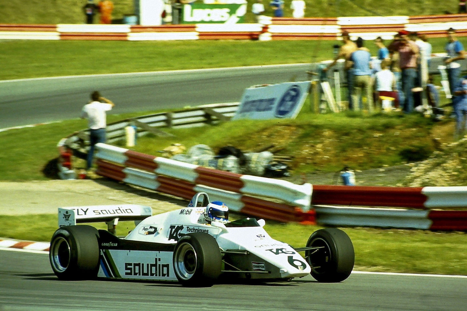 Mario Andretti 1972 im Ferrari - Zehn Jahre später kehrte Andretti im September 1982 zu Ferrari zurück.