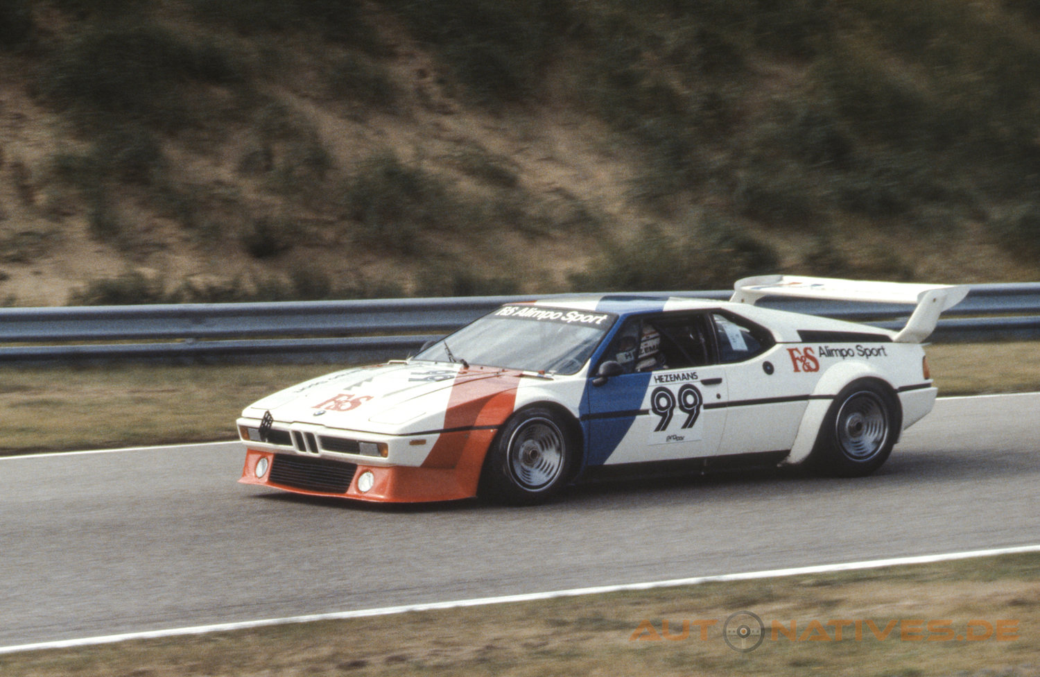 Toine Hezemans im BMW M1 von Alimpo Sport