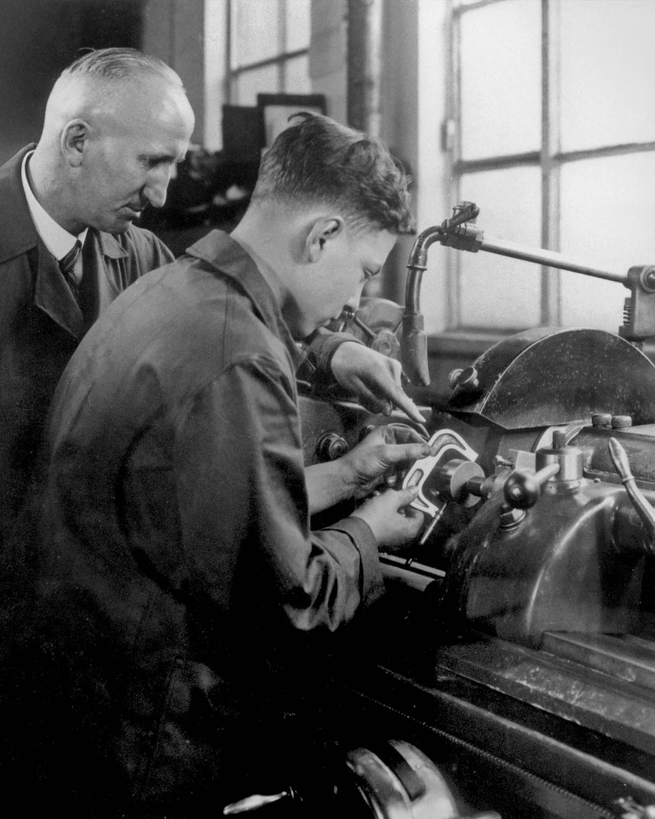 Ausbildung bei Opel 1947