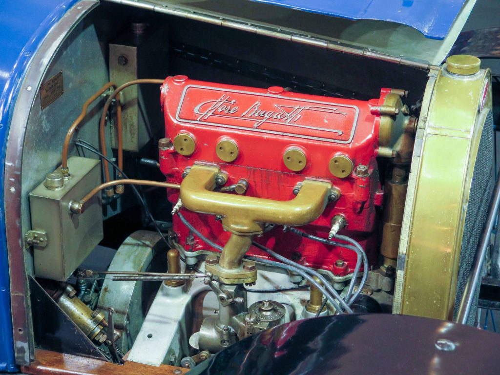 Motor des Bugatti T13