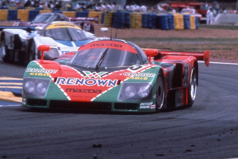 Mazda 787B in Le Mans 1991