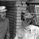 Colin Chapman (links) und Jochen Rindt 1969 in Zandvoort.