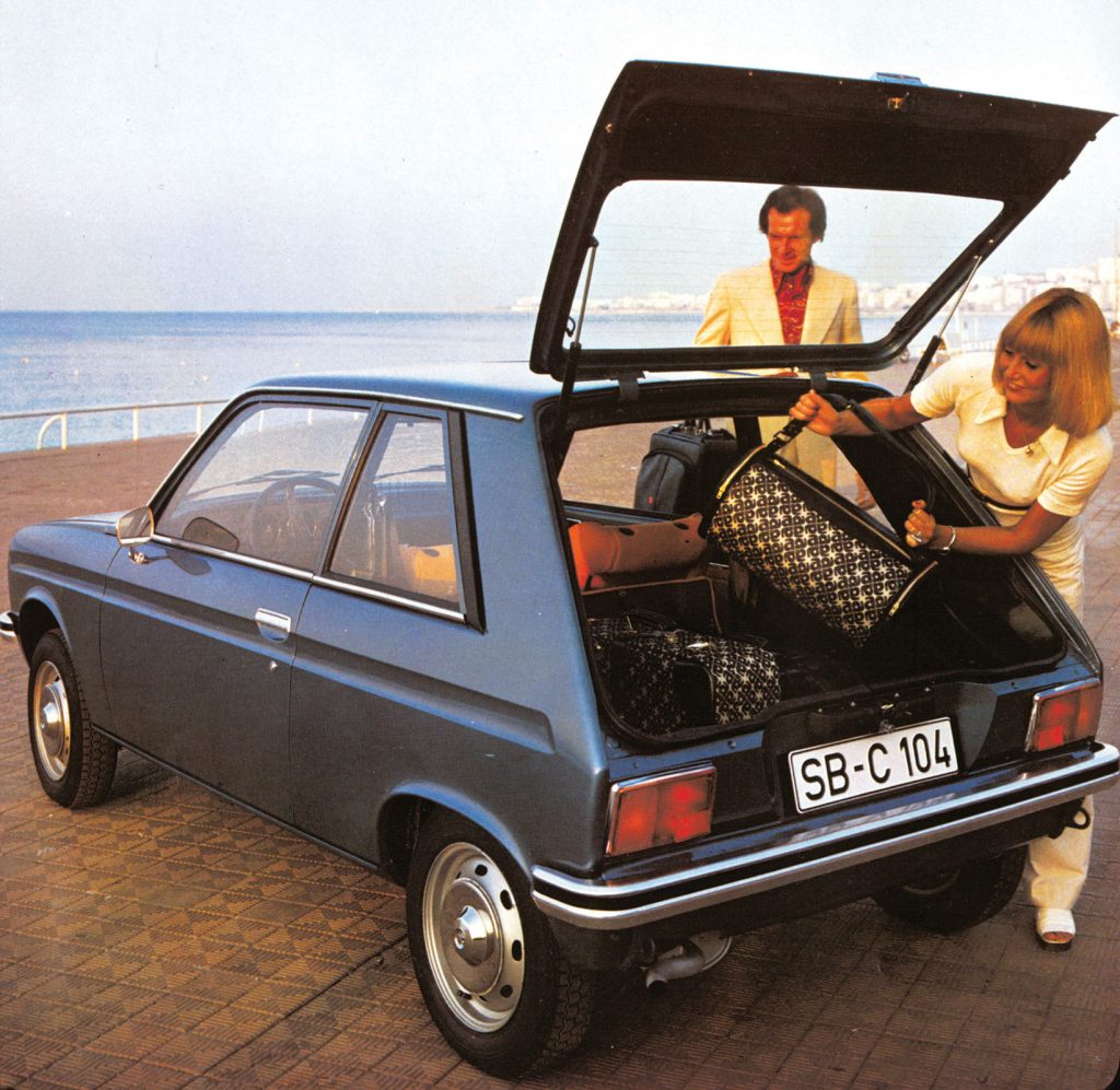 Peugeot 104 in der Version von 1975