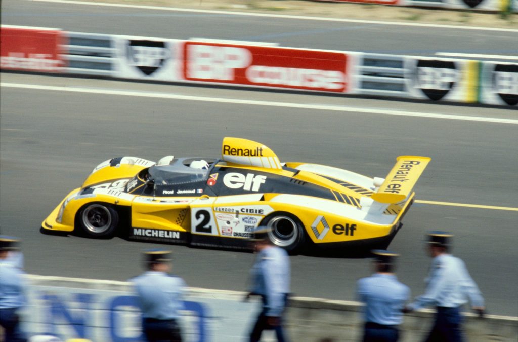 Didier Pironi im Renault Alpine A442B în Le Mans