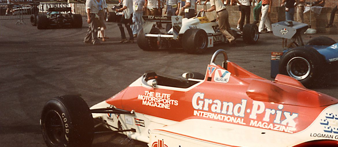 Parc ferme - SIlverstone 1983 British Grand Prix