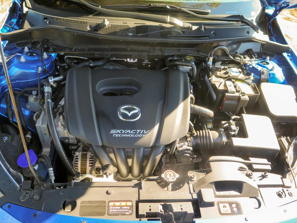 Motor des Mazda2, Modelljahr 2015