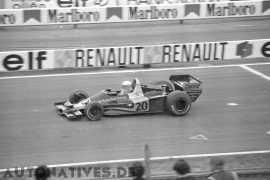 Jody Scheckter im Wolf WR1 beim Großen Preis von Belgien 1977