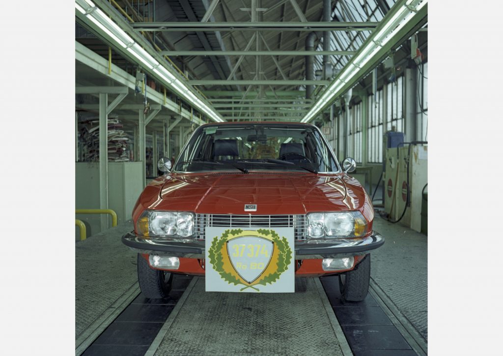 1977 läuft bei Audi der letzte NSU Ro 80 vom Band. Damit endet der Autobau der Marke NSU.