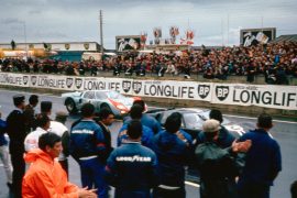 Zieleinlauf Le Mans 1966
