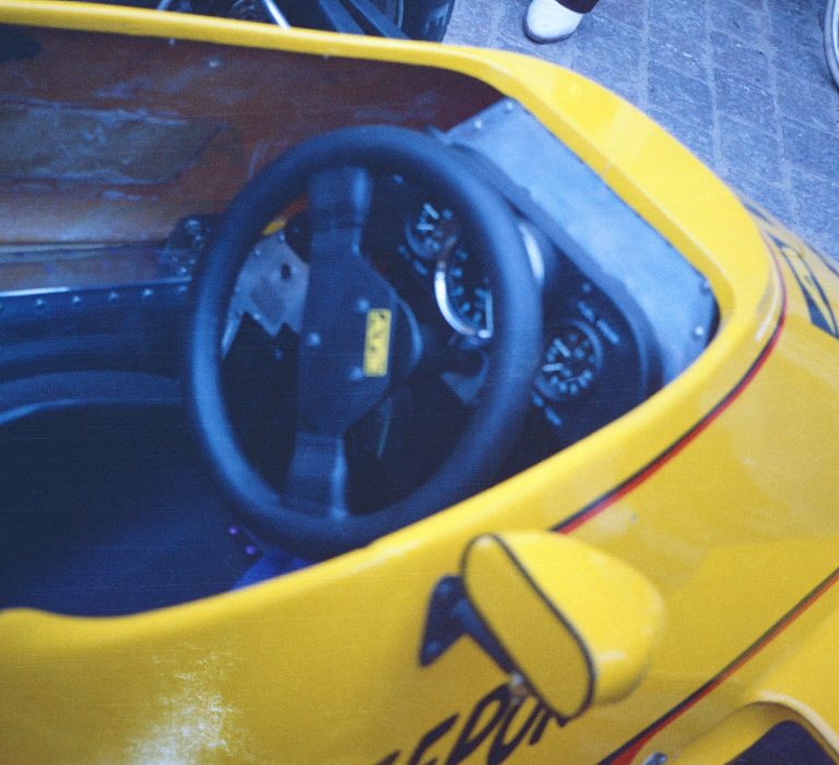 Cockpit des ATS D4, 1980 in Kiel