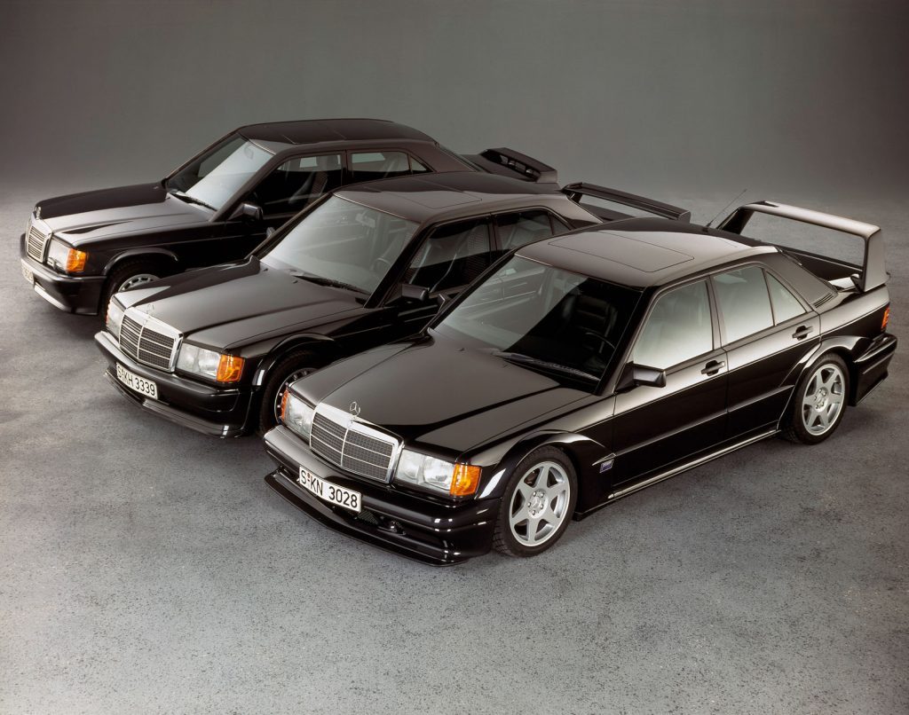 Thema mit Evolution — die Mercedes-Benz 190 E 2.5-16 Familie