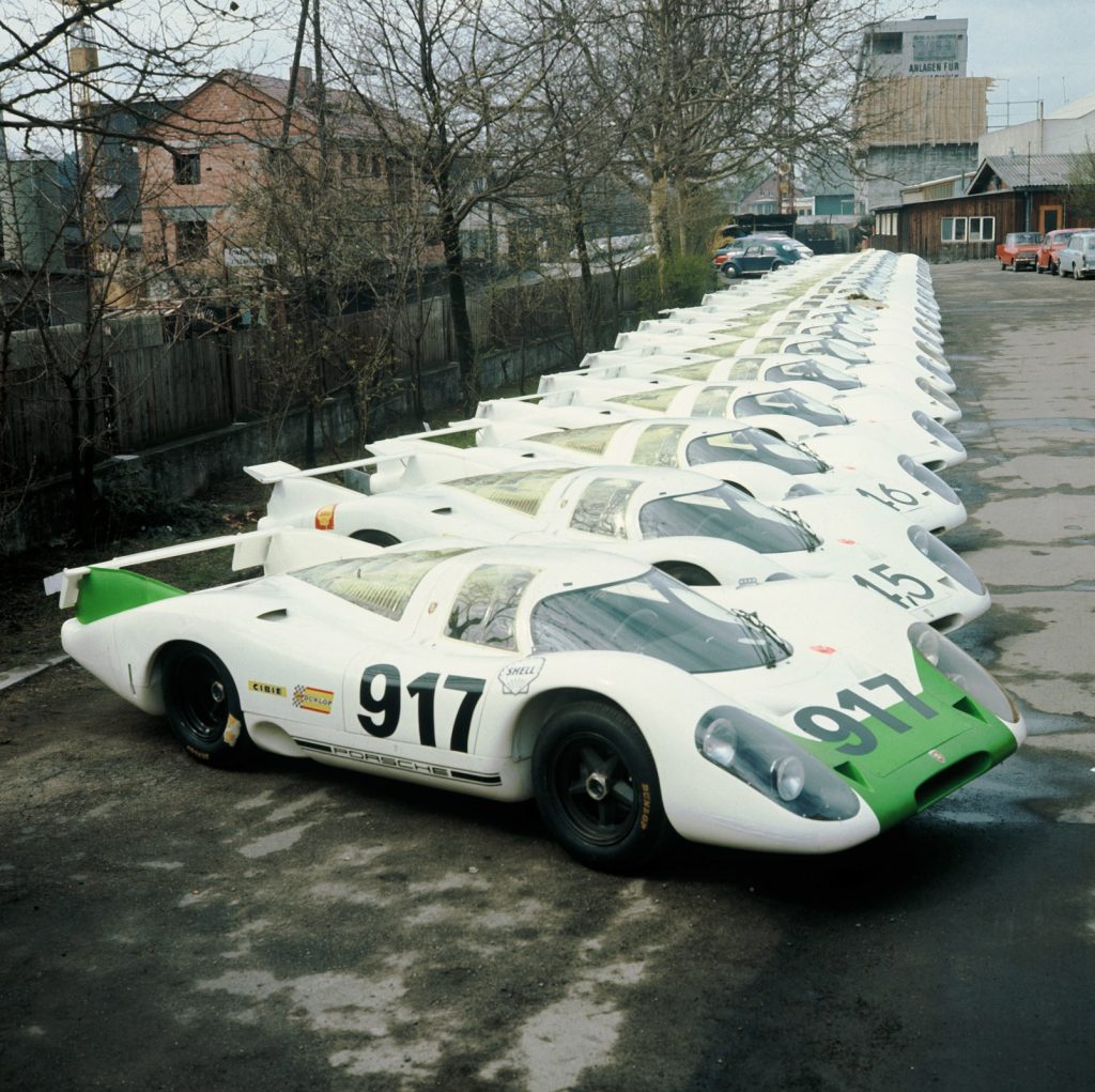 Homologation des Porsche 917