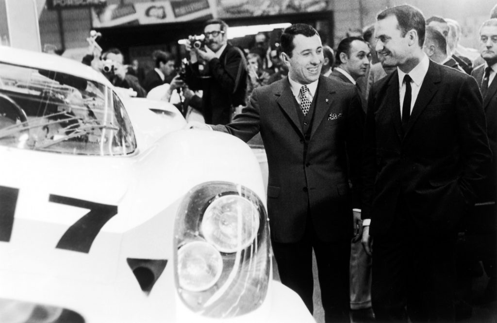 1969 präsentiert Porsche in Genf überraschend den Porsche 917